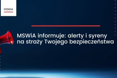 Komunikat Ministerstwa Spraw Wewnętrznych i Administracji dot. sygnałów alarmowych