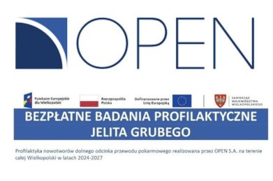 BEZPŁATNE BADANIA PROFILAKTYCZNE JELITA GRUBEGO