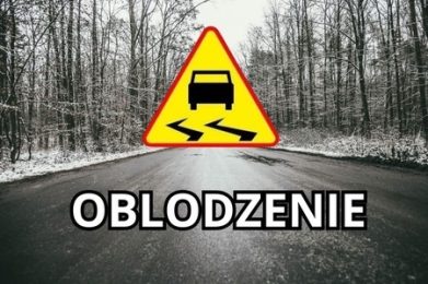 Ostrzeżenie meteorologiczne – OBLODZENIE