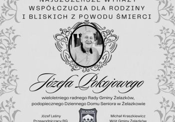 Zmarł Józef Pokojowy – wieloletni radny Rady Gminy Żelazków