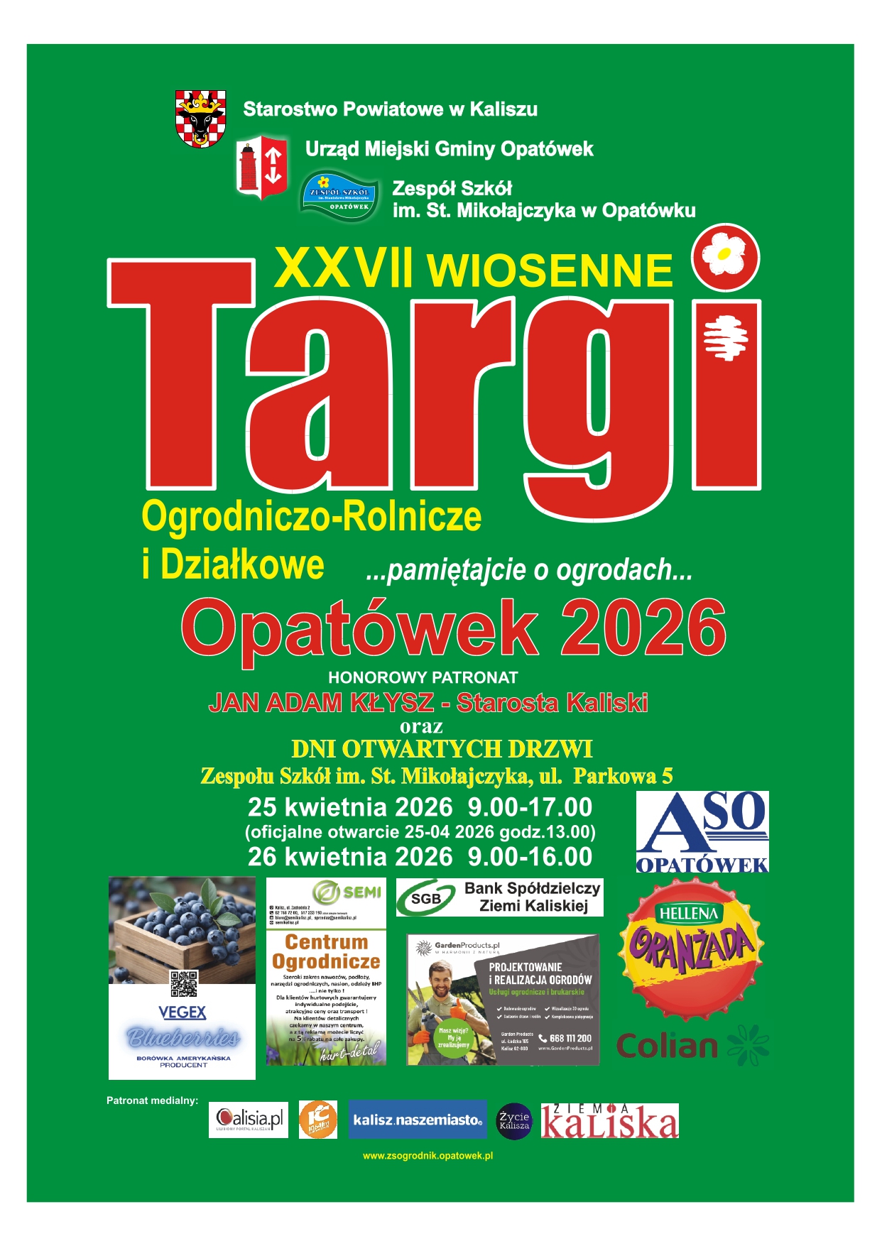 XXVII Wiosenne Targi Ogrodniczo-Rolnicze i Działkowe