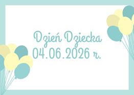 Zaproszenie na Dzień Dziecka