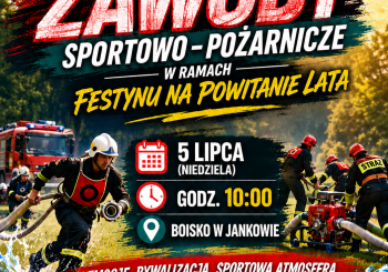 Strażacka rywalizacja podczas festynu na Powitanie Lata
