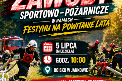 Strażacka rywalizacja podczas festynu na Powitanie Lata