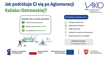 Ankieta dotycząca codziennego przemieszczania się po Aglomeracji Kalisko-Ostrowskiej