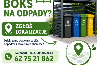 Posiadasz boks na odpady – zgłoś lokalizację